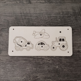Steckpuzzle Verkehr
