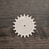 Zahnrad Spirale 7cm
