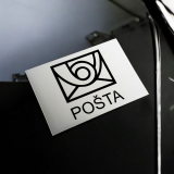 Schild Post