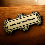 Türschild Vintage Deluxe