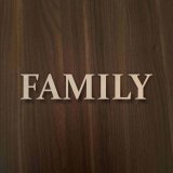 3D-Schriftzug FAMILY