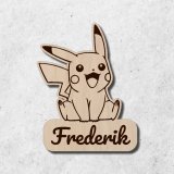 Kinder-Türschild Pikachu