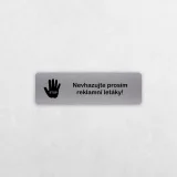 Schild Keine Werbung einwerfen