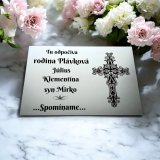Grabtafel grosses Kreuz