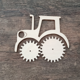 Traktor mit Rädern