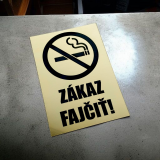 Schild Rauchen verboten