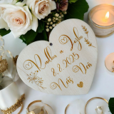 Graviertes Hochzeitsherzchen