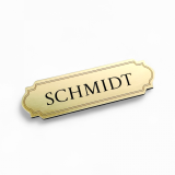 Türschild Elegant