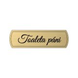 Schild Toilette Herren