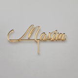 Tortenstecker mit Namen – personalisierter Cake Topper V1