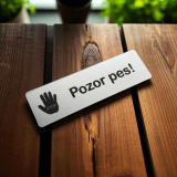 Schild Vorsicht Hund