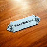 Türschild Ornament Side