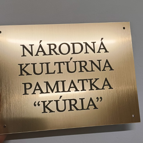 označenie budovy