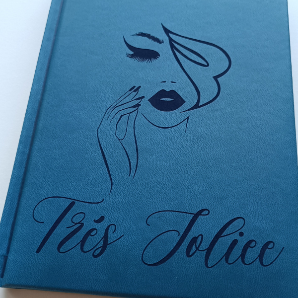 Personalis. Notizbuch petrol blanko