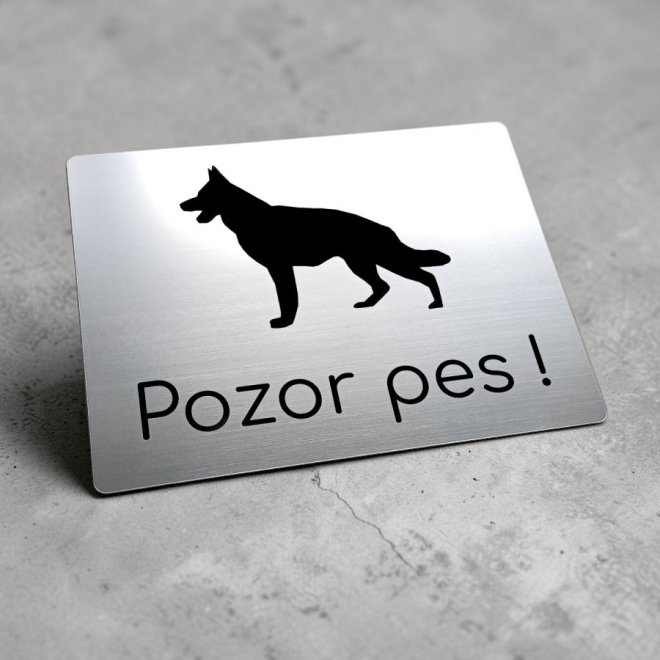 Schild Vorsicht Hund Deutscher Schäferhund