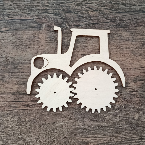 Traktor mit Rädern