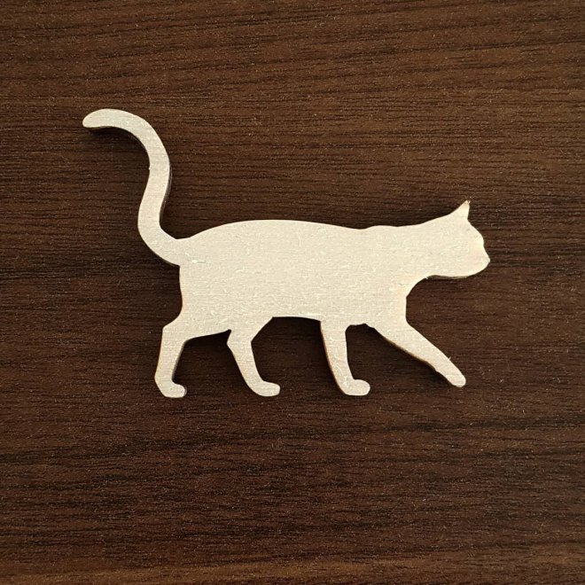 Ausschnitt - Katzensilhouette