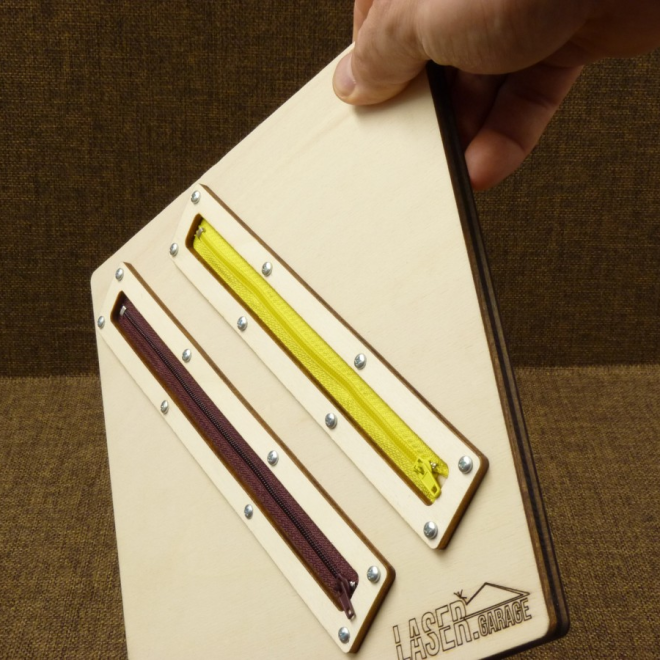 Rahmen für Reissverschluss 23cm