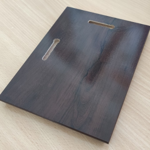 Rechteckige Plakette nach MASS