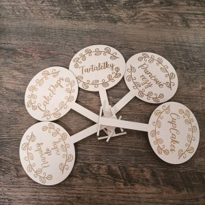 Tortenstecker – Dekorset für die Candy Bar