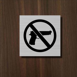 Waffen verboten