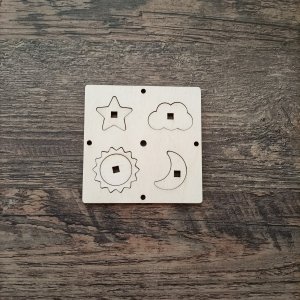 Mini-Steckpuzzle Himmel