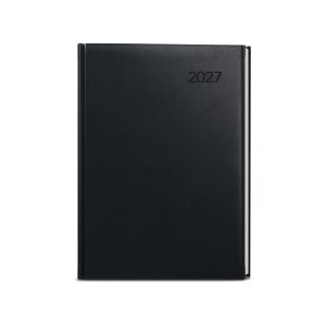 Personalisierter Tagesplaner schwarz 2026