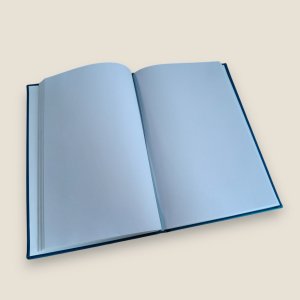 Personalis. Notizbuch petrol blanko
