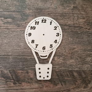 2in1 Uhr Ballon und Schnürung