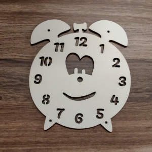 Wecker Smiley mit Zeigern