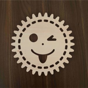 Zahnrad Smiley 10cm
