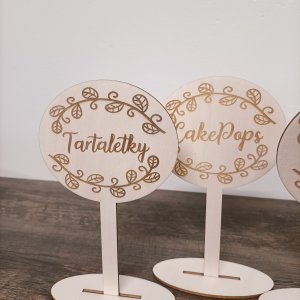 Tortenstecker – Dekorset für die Candy Bar