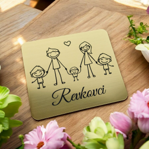 Türschild große Familie v4