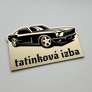 Kinder-Türschild Auto
